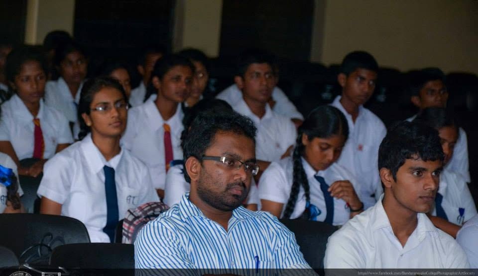Lighting the lamp — Vivarthana 2015