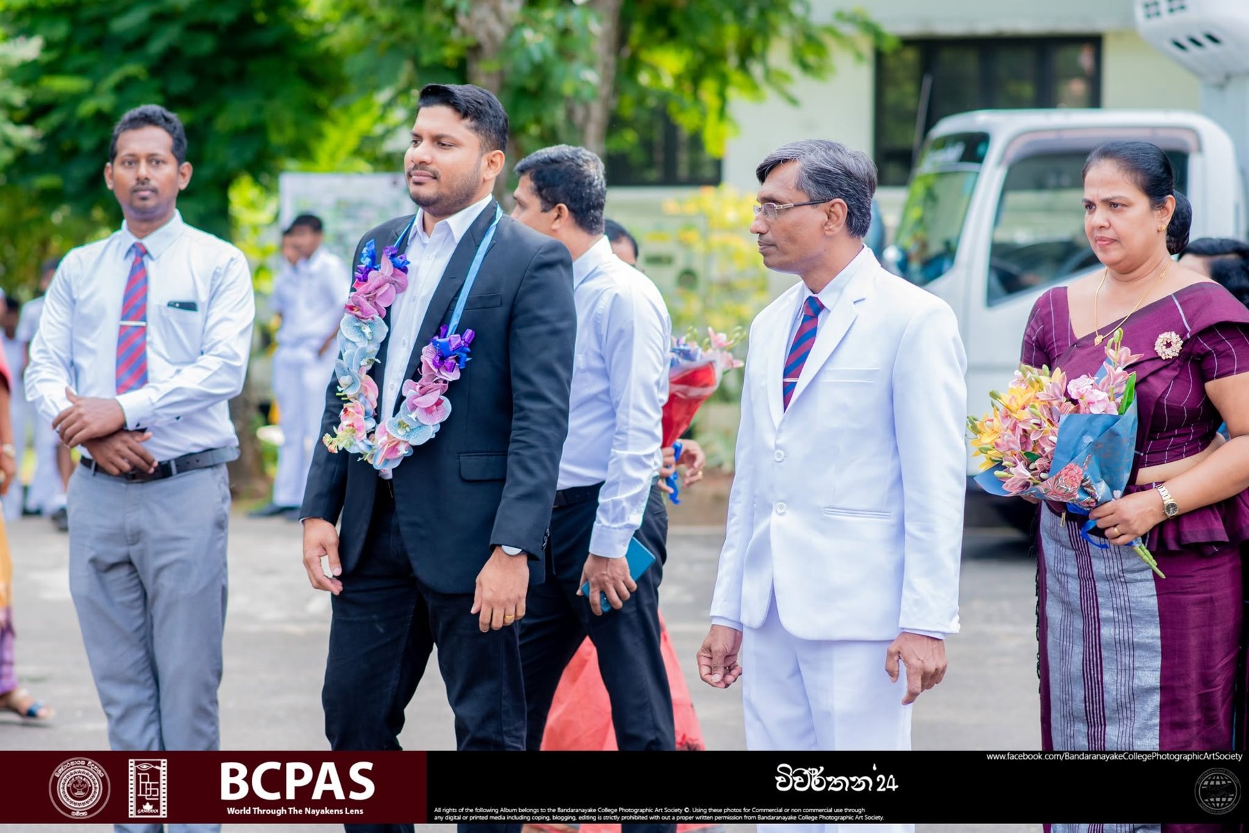 Welcoming the guests — Vivarthana 2024