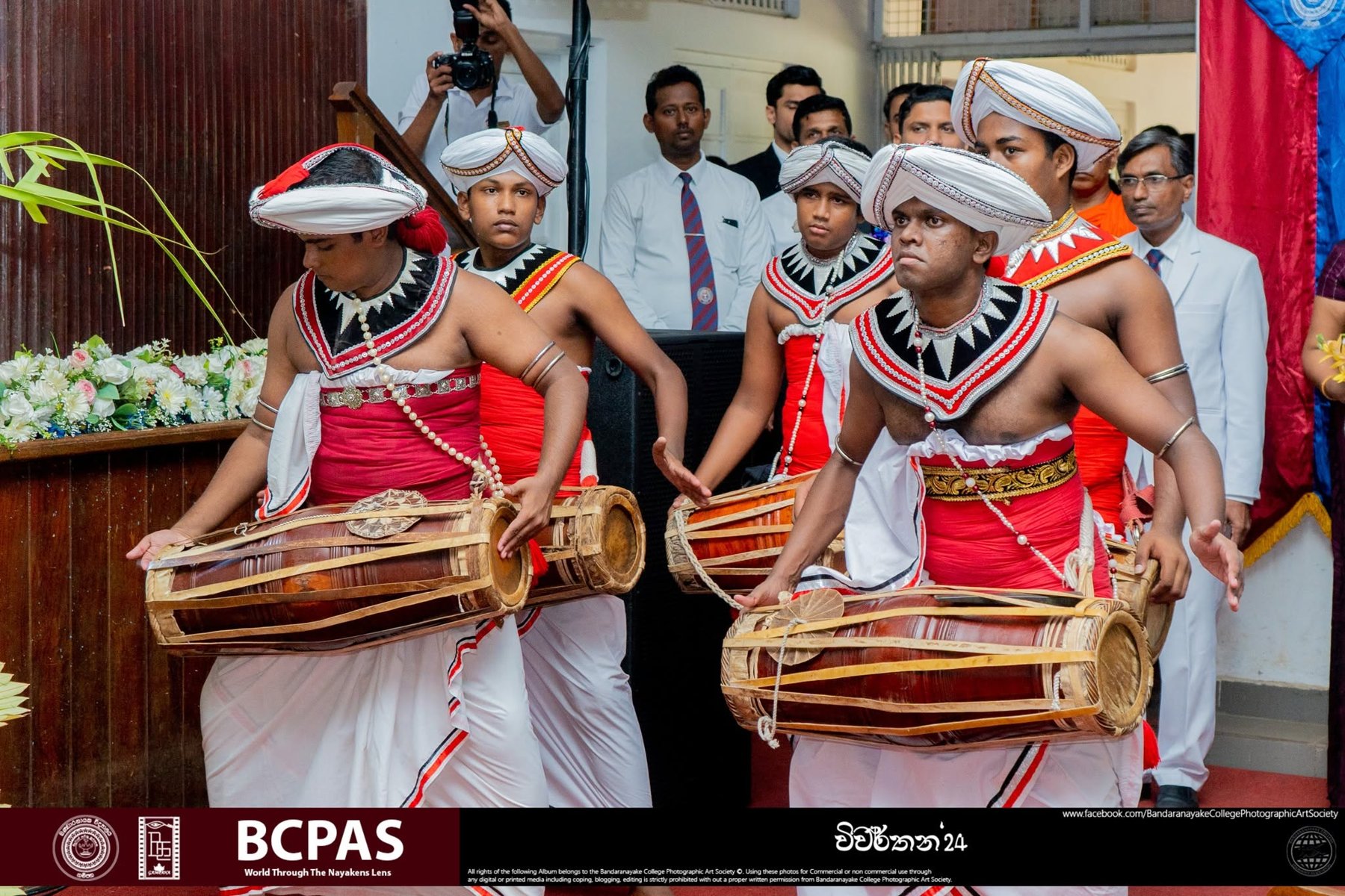 Traditional drummers — Vivarthana 2024
