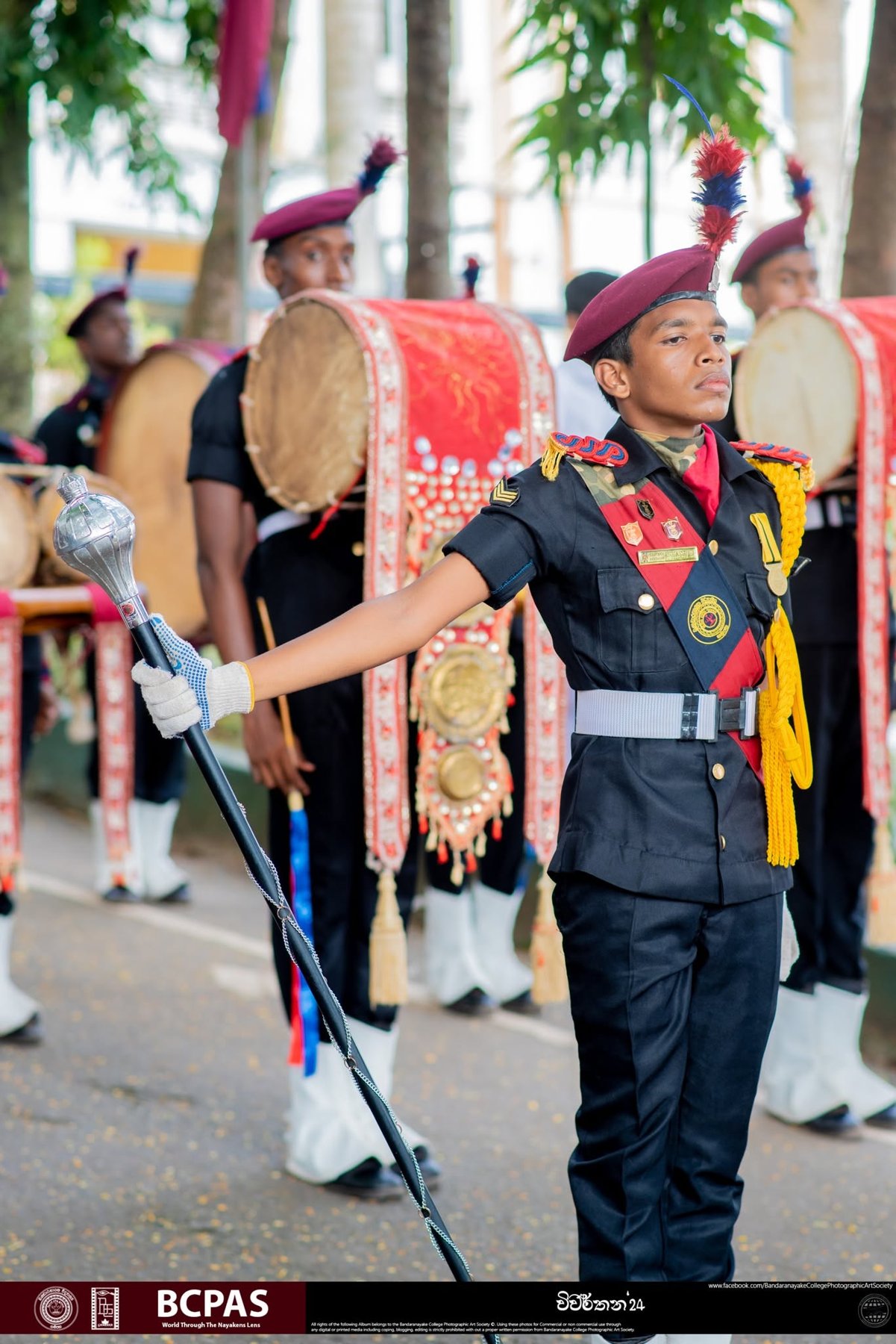 Cadet band leader — Vivarthana 2024